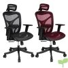 aceshin Silla Escritorio Ergonómica Asiento de Malla Altura Ajustable Silla Giratoria, Ordenador, Oficina