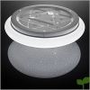 Lámpara LED de techo I Lámpara con efecto de destello I Tarjeta LED I Plafón de techo I Blanco I Simulación de estrellas I Color de la luz blanco frío I 230 V I IP20 I 12 W I Ø 290 mm