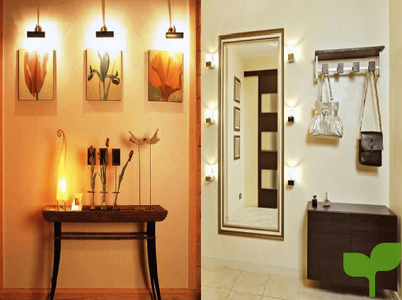 decorar un recibidor con iluminación - Ideas para decorar un recibidor