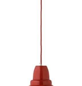 Els Banys City 25 – Lámpara colgante de techo, color rojo (disponible en varios colores)
