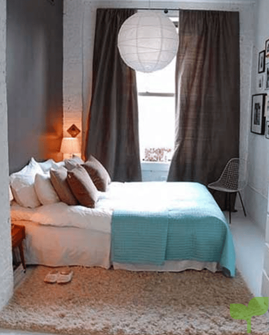 textiles adecuados para una habitacion pequeña