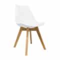 Silla Nórdica – Silla escandinava One Blanca – silla nordic scandi inspirada en silla eames dsw – Mona – (Elige tu color)