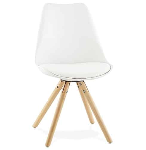 Silla Nórdica (Pack 4) – Silla scandi Blanca – silla nordic escandinava inspirada en silla eames dsw – Topic – (Elige tu color)