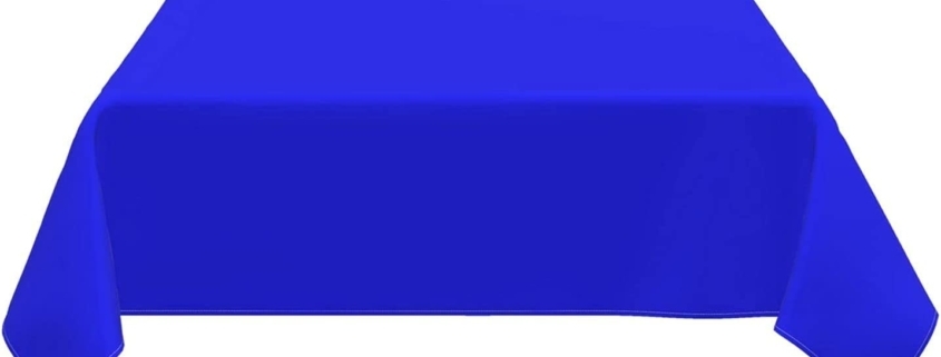 Mantel antimanchas azul, guía de compra y decoración con Mantel antimanchas azul