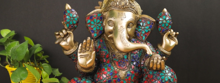 Adquiere una figura de Ganesha de gran tamaño y atrae la prosperidad a tu hogar