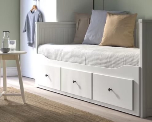 Cama diván blanca: la elección perfecta para un descanso confortable y elegante