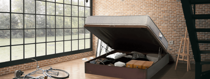 Maximiza el espacio de tu habitación con una cama con almacenamiento integrado
